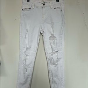 White jean from Old Navy